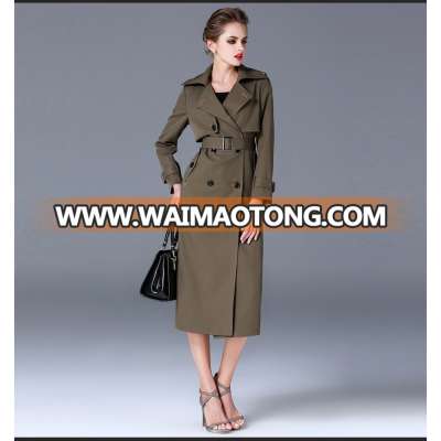 2017 Spring Autumn New Style Fashion Women's Windbreaker Trench Coat